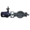 Выхлопной клапан.Заслонка для удаления отработанных газов.DM 200мм.